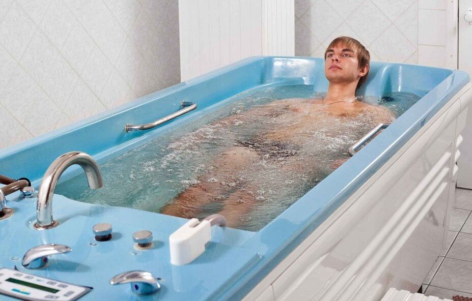 Medicinal bath to increase potency