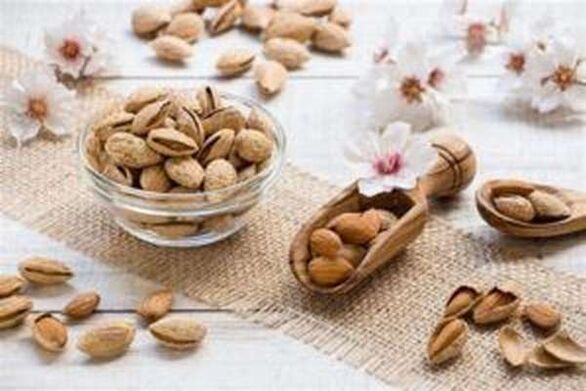 Almonds influence the potency well
